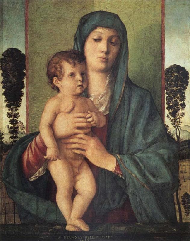 Gentile Bellini Madonna of the Trees Norge oil painting art